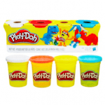 Ігровий набір Hasbro Play-Doh тісто для ліплення 4 баночки 448г - image-0